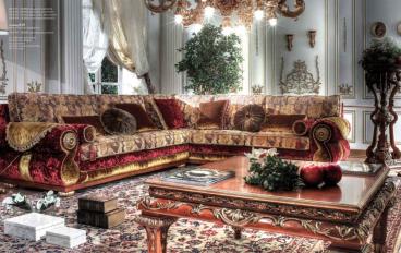 Угловой диван - коллекция Gold от Asnaghi Interiors image 1