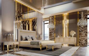 Спальная комната London Penthouse от Formenti Luxury Projects image 1