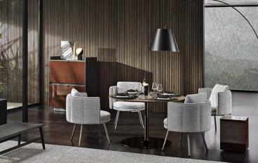 Маленькое кресло Torii и столик Bellagio от фабрики Minotti image 1