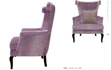 Кресло с мягкими подлокотниками N042L - Decora Italia Sofas and Chairs image 1