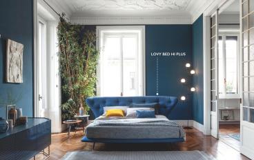 Двуспальная кровать Lovy bed hi plus от фабрики Bonaldo image 1