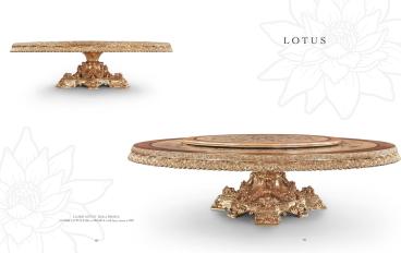 Круглый стол LOTUS L5 3606 Asnaghi Interiors La Boutiqueimage 1