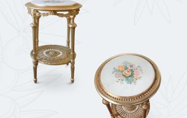 Круглый столик GINEPRO L5 4305 Asnaghi Interiors La Boutique image 1