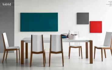 Стулья Astrid CB/1429 и стол Eminence CB/4724-W Connubia Calligaris image 1