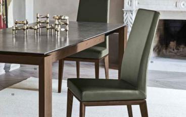 Кожанный стул Calligaris - Bess image 1