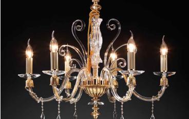 Хрустальная люстра Midha Alicante L6 фабрики Euroluce - Eleganceimage 1