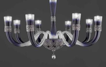 Подвесная люстра Dea L8 фабрики Euroluce - Eleganceimage 1