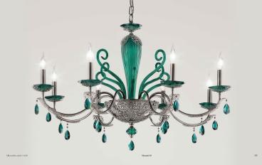 Подвесная люстра Macrame Green L8 фабрики Euroluce - Eleganceimage 1