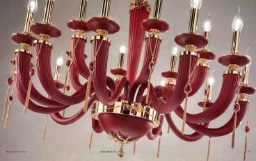 Двухъярусная люстра Julienne R&G L12+6 фабрики Euroluce - Eleganceimage 1