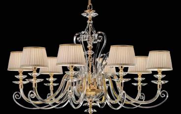 Подвесная люстра Alicante Clear L8 shade фабрики Euroluce - Eleganceimage 1