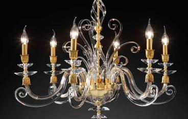 Подвесная 6-рожковая люстра Alicante Satin L6 от Euroluce - Eleganceimage 1