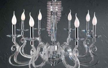 Люстра 8-рожковая Venice Superlux L8 - Euroluce - Eleganceimage 1