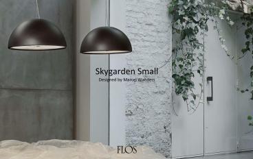 Подвесной светильник внутри украшенный цветами, ягодами и листьями Flos - Skygarden Smallimage 1