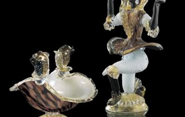 Ваза 5561/3 и подсвечник 5540/3 Arte di Murano Objects image 1