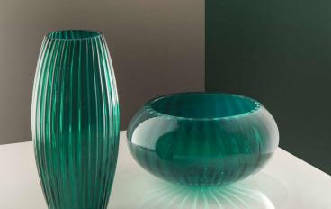 Вазы под цветы и в центр стола Yncanto Green Vase и Centerpiece - Euroluce image 1