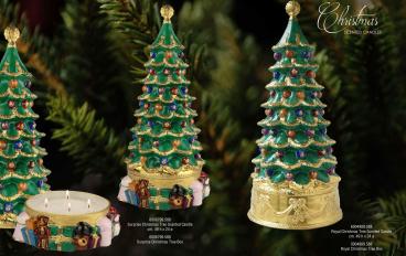 Свечи Surprise Christmas Tree 6006799-588 и Royal Christmas Tree 6004989-588 - Villari Porcelain & Home image 1