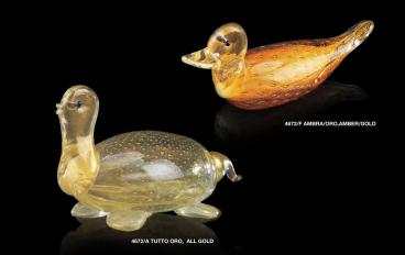 Стеклянные статуэтки Arte di Murano Objects 4672/A - 4672/F