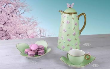 Набор посуды для чая Butterfly Villari Porcelain & Home image 1