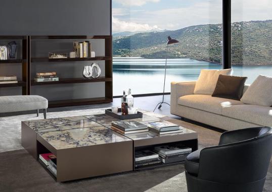 Журнальный столик модель Elliott Coffee Table от фабрики Minotti image 1