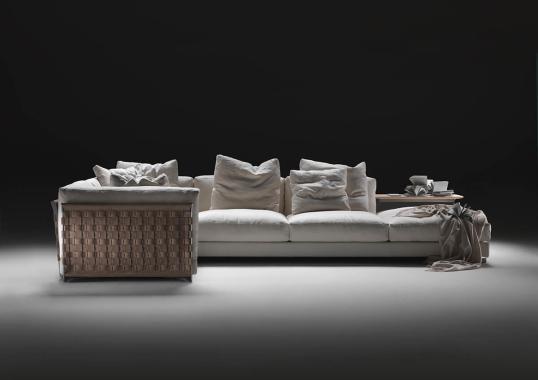 Диван угловой модель Cestone Sofa от фабрики Flexform image 1