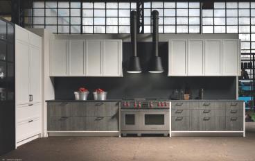 Кухня с ручками из окисленного металла Aster Cucine - Factory Composizione N°3image 1