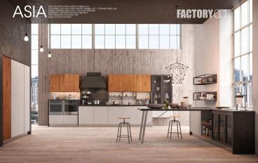 Кухонный гарнитур Arredo3 модель Asia Factory 01image 1