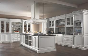 Кухня белая с серебром модель Kitchens - FM Bottega d Arte image 1