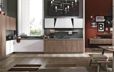 Мебель для кухни фабрика Stosa Cucine модель METROPOLITAN STYLE Композиция Diagonal 8image 1